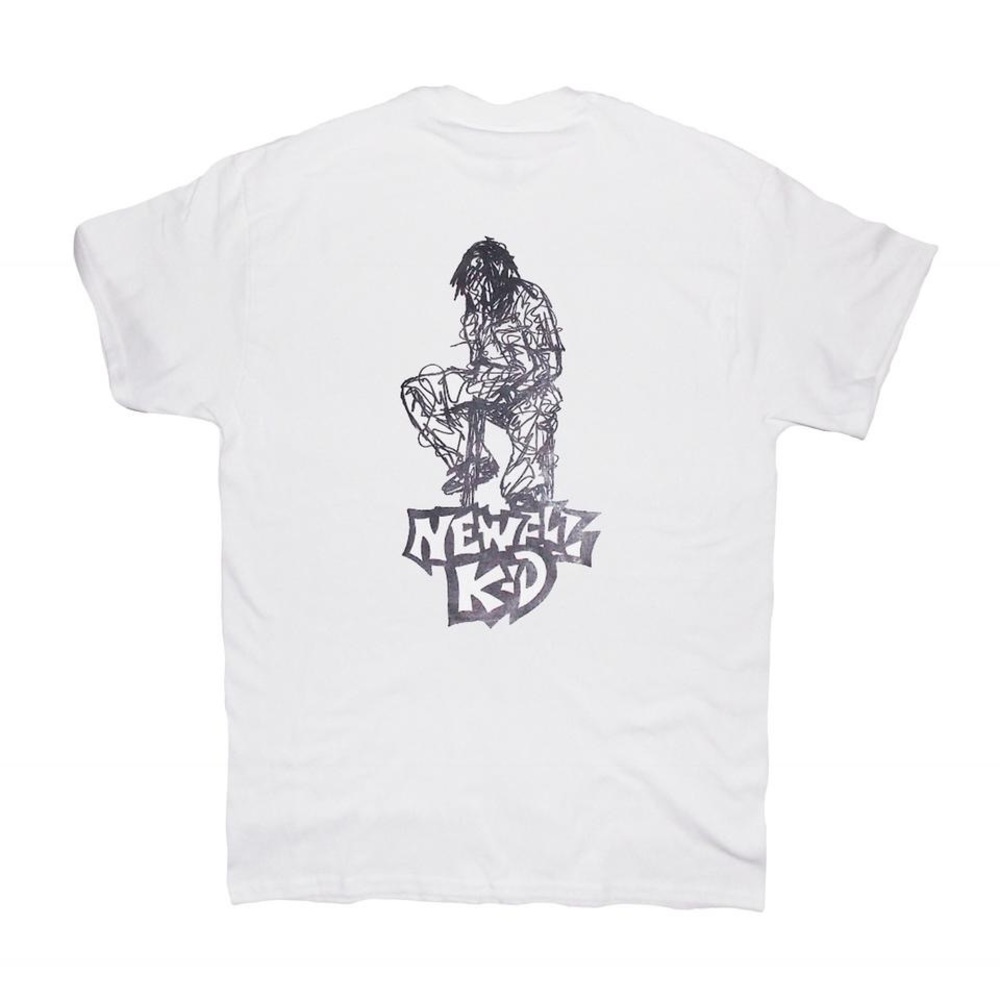 V-98 | SKETCH TEE | NEWELL KID | WHITE - Picture 2 of 4